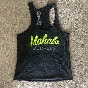 Mahalo Burpees Crossfit Tank